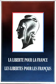 Nationalism Prints: Freedom for France - freedom for the French