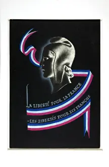 Nationalism Prints: Freedom for France - freedom for the French