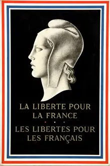 Nationalism Prints: Freedom for France - freedom for the French