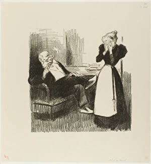 Crying Collection: Freedom from Labor, 1894. Creator: Theophile Alexandre Steinlen