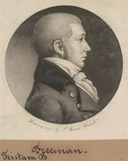 Charles B J Fevret Prints: Freeman, 1802. Creator: Charles Balthazar Julien Fevret de Saint-Memin