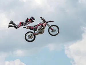 Jump Prints: Freestyle Moto-Cross stunt motorcycling 2013
