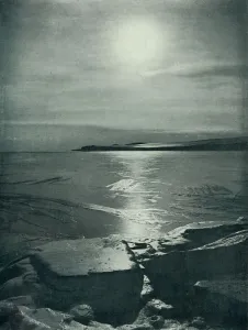 Lonely Gallery: The Freezing Up of the Sea, c1910–1913, (1913). Artist: Herbert Ponting