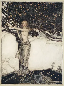 Beautiful Prints: Freia, the fair one, 1910. Artist: Arthur Rackham