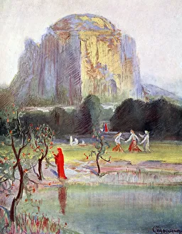 Freia Prints: Freias Garden, 1906