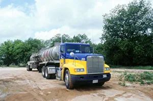 Commercial Prints: Freightliner American tanker