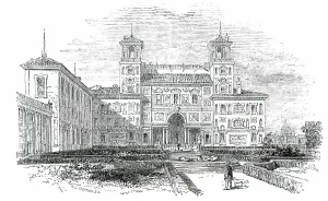 Academy Prints: French Academy - Rome, 1850. Creator: Unknown