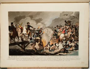 Suffer Prints: French army crossing the Berezina in November 1812
