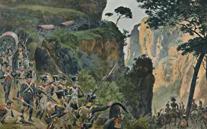 Sloane Prints: The French Army in the Mountains of Portugal, 1896