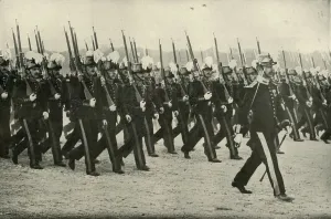 Ecole Militaire Prints: The French Army Officer in the Making, (1919). Creator: Unknown