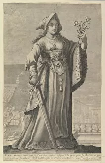Bosse Abraham Collection: A French Christian Woman (Une Dame Chretienne et Francaise), 1647