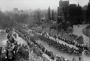 Us Capitol Prints: French Commission To U.S. - Procession Down 16th Street
