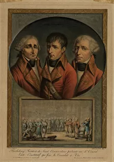 Consul Gallery: The Three French Consuls: Jean-Jacques Regis de Cambaceres, Napoleon Bonaparte