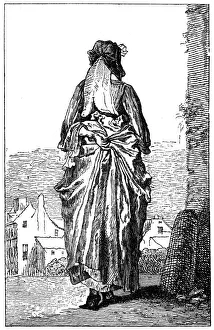 Watteau Prints: French Costume, (1885). Artist: Jean-Antoine Watteau