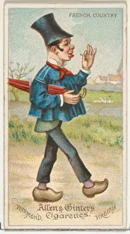 Trilby Prints: French, Country, from Worlds Dudes series (N31) for Allen & Ginter Cigarettes, 1888