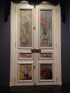French Door, Paul Durand-Ruels Grand salon at Rue de Rome, 1883