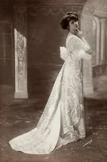 Manuel Henri Prints: French Fashion Photograph, Printed 1895 circa. Creator: Henri Manuel