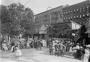 Luncheon Prints: French Fete, July 14 (191?). Creator: Bain News Service