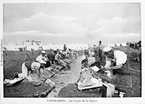 Duty Prints: French Foreign Legion doing their washing