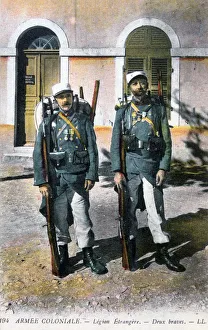 Legionnaire Prints: Two French Foreign Legionnaires, 20th century