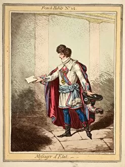 French Habits No. 12, 1798