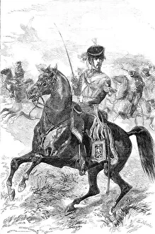 Henry Linton Prints: The French Imperial Guard - Horse Artillery, 1856. Creator: Edmund Morin
