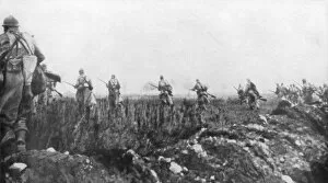 The French launch their offensive, 2nd Battle of Champagne, France, 25 September 1915