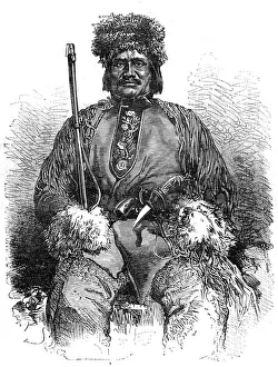 A French Metis, Canada, 19th century. Artist: Sellier