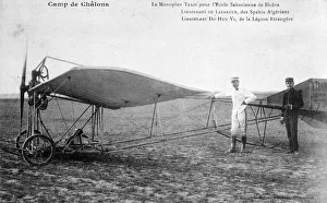 Biskra Collection: French monoplane, Biskra, Algeria, c1911