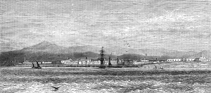 The French Occupation of Tunis: Biserta, Tunis, occupied by a French garrison, 1881. Creator: Unknown