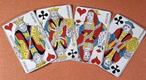 Victoria Albert Museum Prints: French playing cards, 19th century