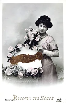 French Postcard, c1900