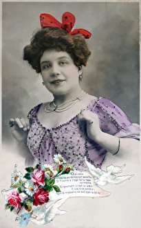 French Postcard, c1900