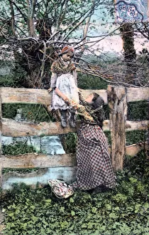 French Postcard, c1900