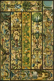Noel Prints: French Renaissance Gobelins tapestries, (1898). Creator: Unknown
