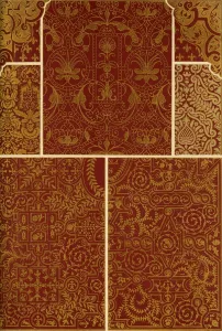Palais Du Louvre Prints: French Renaissance weaving, embroidery and book covers, (1898). Creator: Unknown