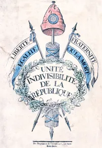 Inspiration Prints: French Revolution 1789: Allegorical emblem of the Republic