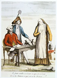 Pleading Gallery: French Revolution 1789: anti-clericalism
