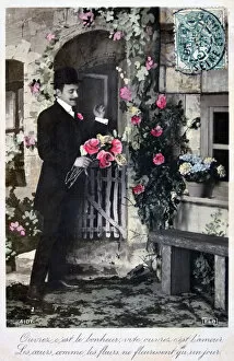 Images Dated 22nd January 2007: French romantic postcard, c1900