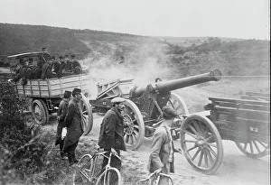 Logistics Prints: French Siege gun, between c1914 and c1915. Creator: Bain News Service