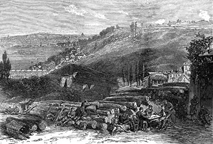 Logs Prints: The French Siege of Paris: Fort Issy