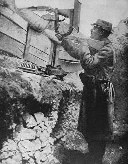 French trench periscope rifle, 1915