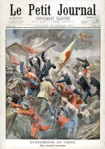 Military Operation Prints: A French Victory, 1901