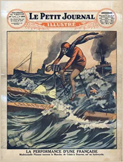 Bicycles Collection: A Frenchwomans achievement, 1929. Creator: Unknown