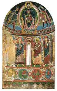 Hellmut Theodor Prints: Fresco in the church of Santa Maria de Taüll