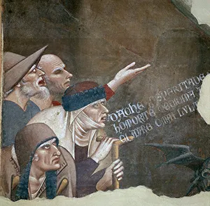 Fresco of the Triumph of Death, 14th century. Artist: Andrea Orcagna Fresco of the Triumph of Death, 14th century. Artist: Andrea Orcagna