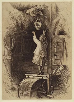 Eggs Prints: Fresh Eggs, 1882. Creator: Thomas Waterman Wood
