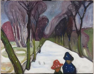 Fresh Snow in the Avenue, 1906