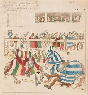 On Horseback Gallery: Freydal, The Book of Jousts and Tournaments of Emperor Maximilian I: Combats