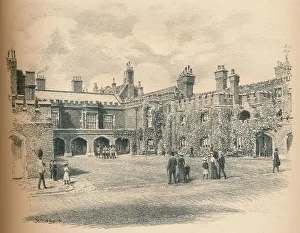Friary Court, St Jamess Palace, 1902. Artist: Thomas Robert Way Friary Court, St Jamess Palace, 1902. Artist: Thomas Robert Way
